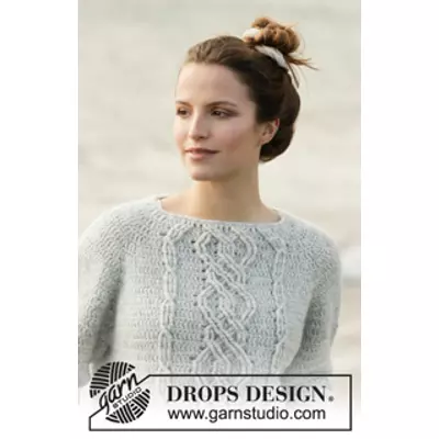 Horgolt női pulóver